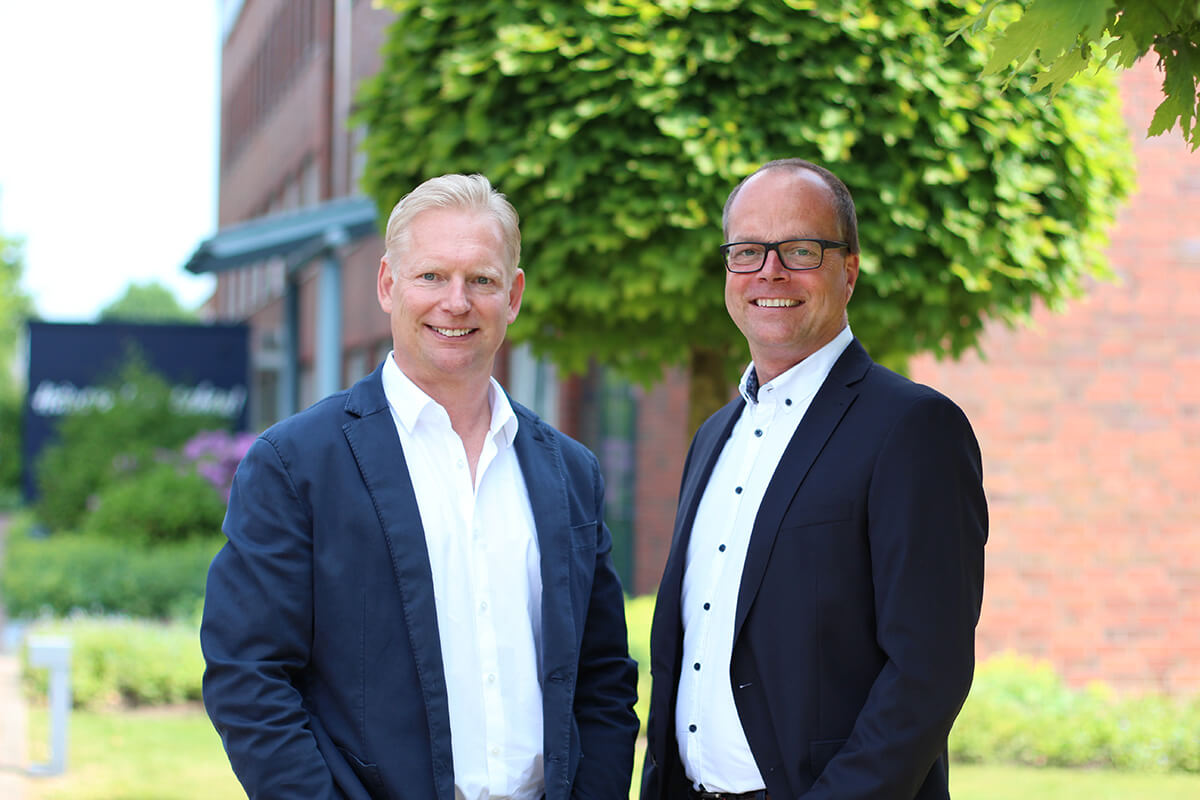 Geschäftsführer Heiko Krug und Gunnar Hanno